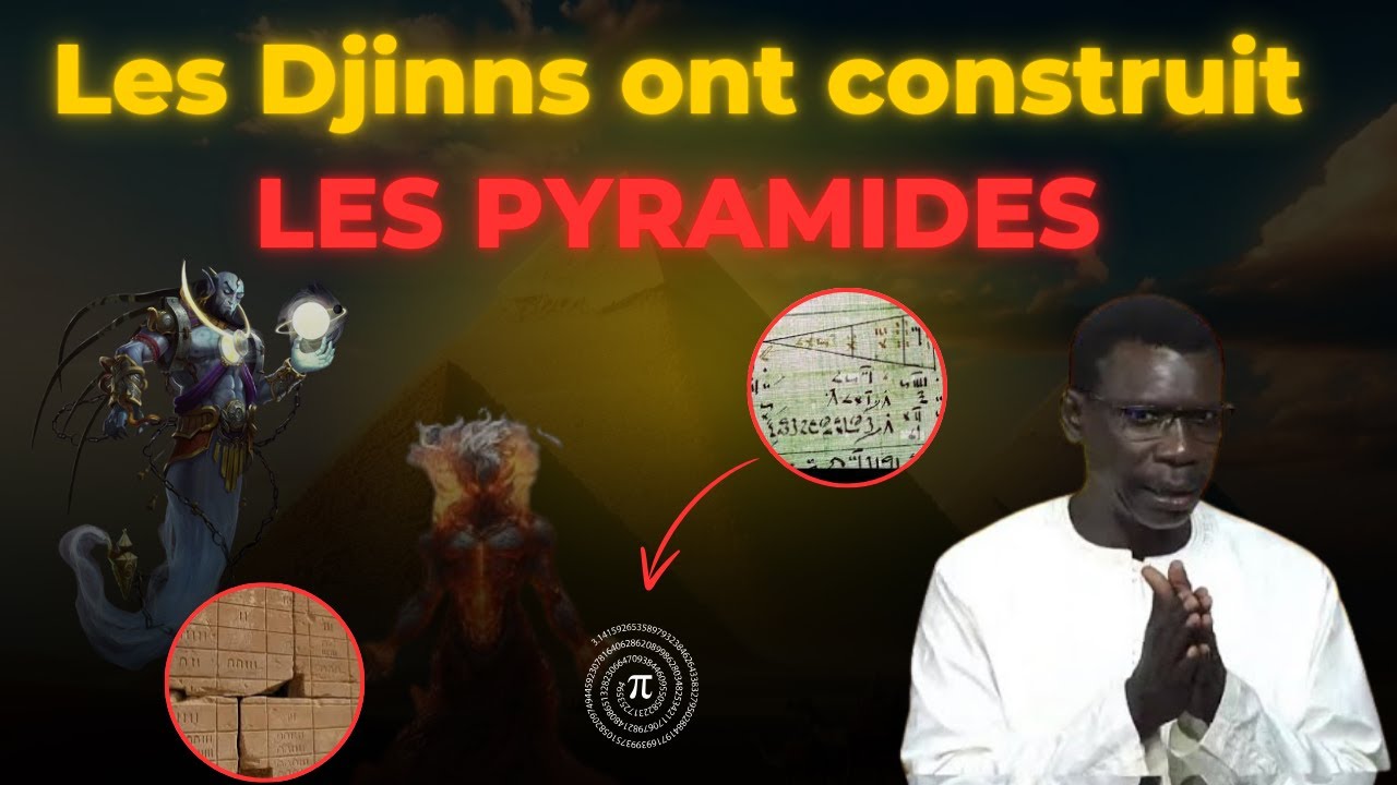 PROFESSEURS MADIAMA FALL : Les Djinns qui ont construit les PYRAMIDES avant ADAM