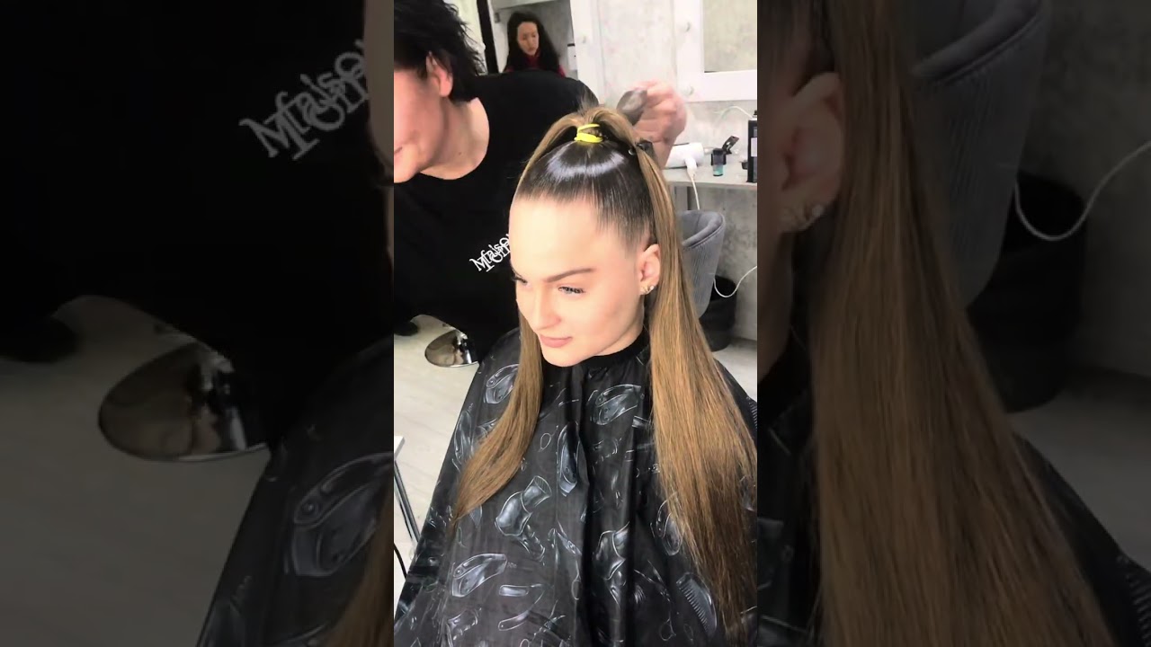 Высокий пучок для бальных танцев