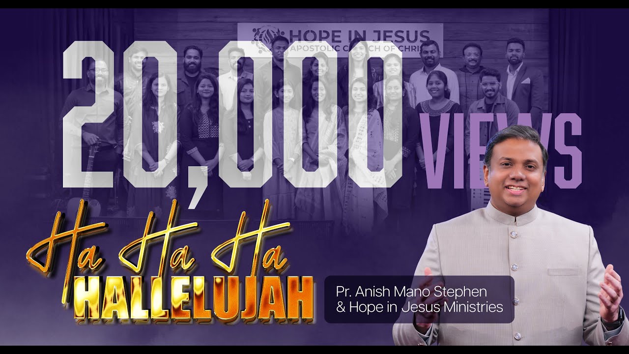 Ha Ha Hallelujah | Multilingual Worship Song | Pr Anish Mano Stephen | Hope In Jesus Worship Team
