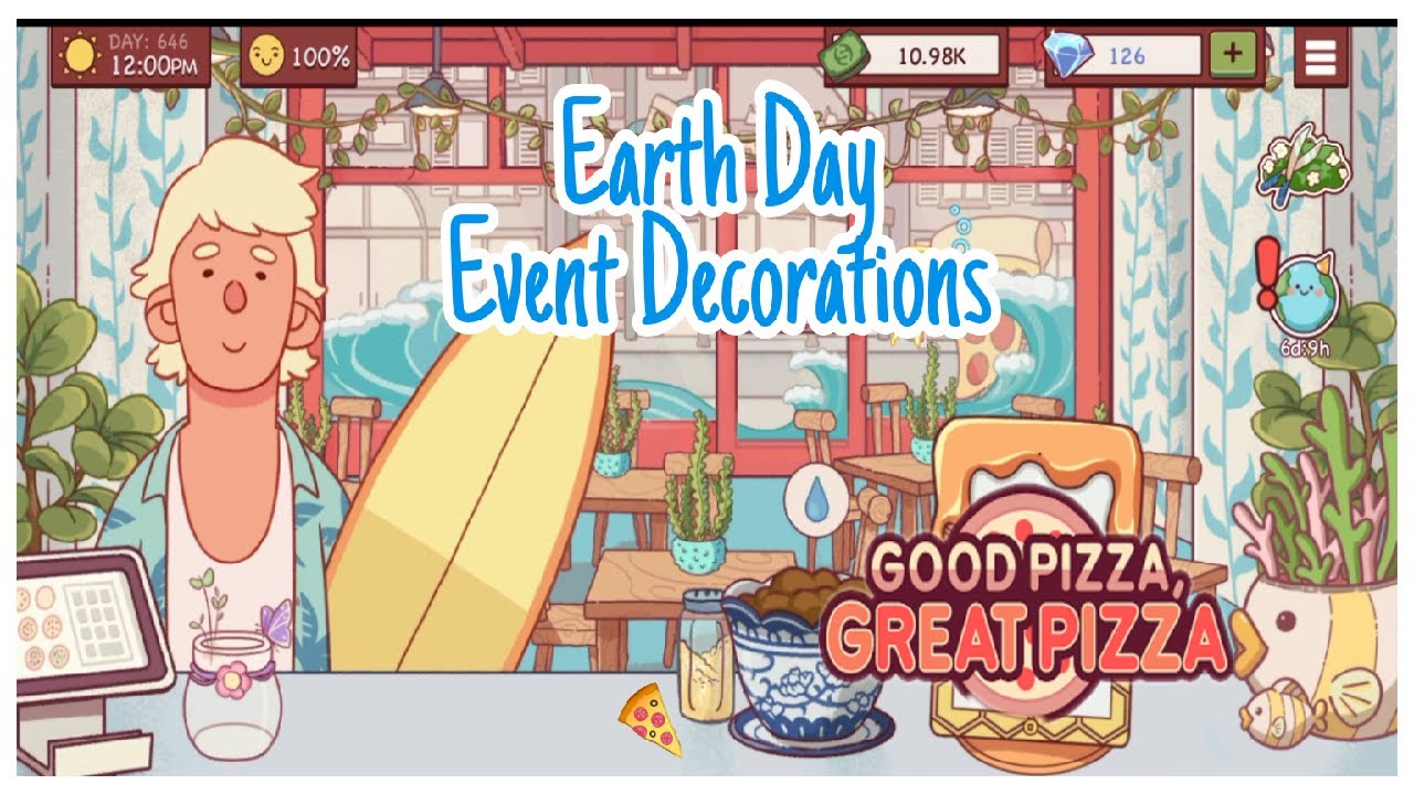 Earth Day Special Event Decorations - Good Pizza Great Pizza
