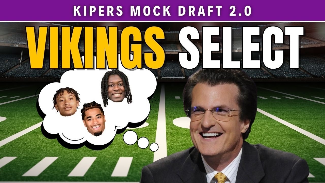 Vikings Draft Shock? Mel Kiper’s Latest NFL Mock Draft Breakdown