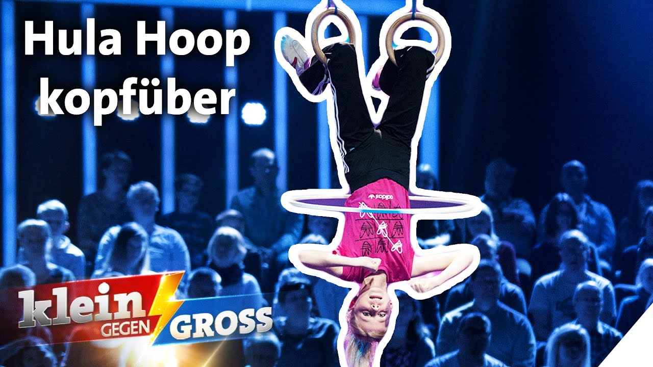 Hula-Hoop Challenge: Schlägt 11-Jährige Gymnastik-Profi Caroline Weber? | Klein gegen Groß