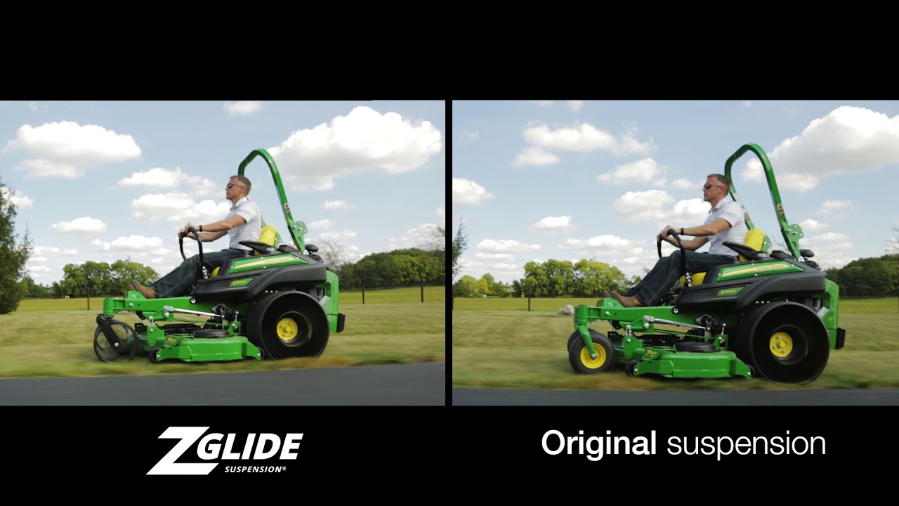 Smooth out your ride with ZGlide Suspension® and MICHELIN® X® TWEEL® TURF™