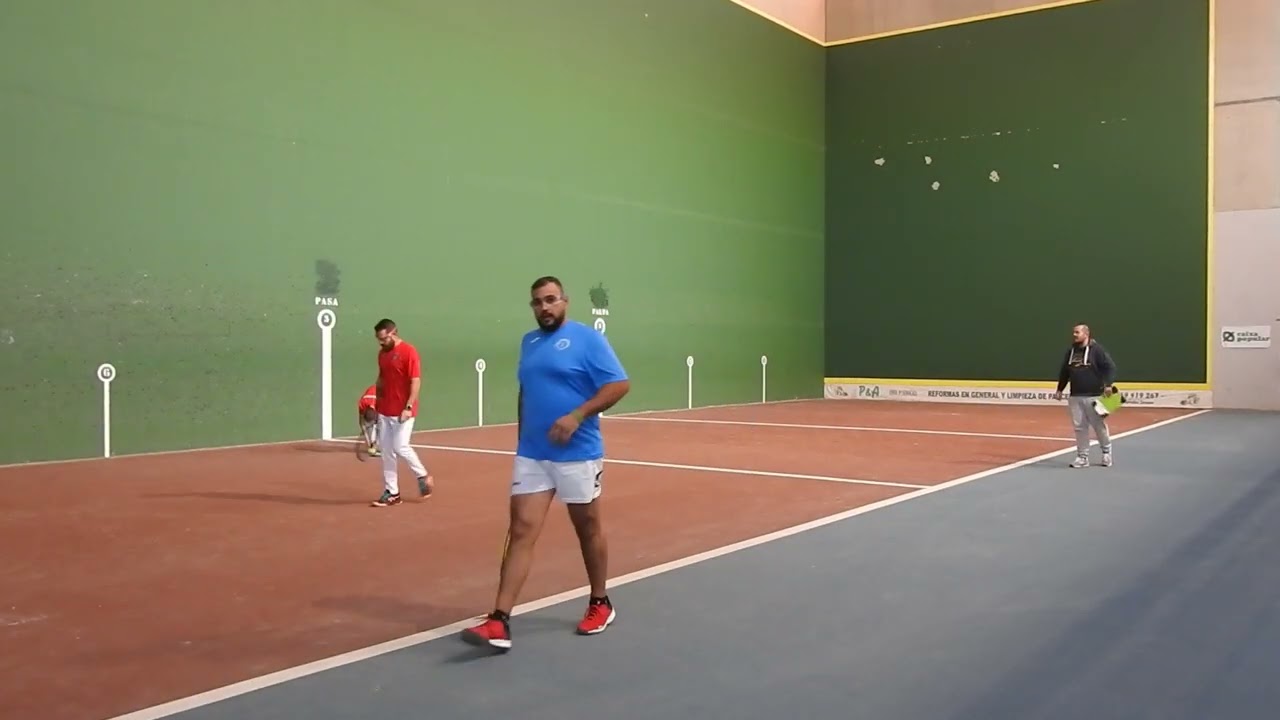 Frontenis  Valencia  liga  2ªDv  Z1  Alboraya B- Cheste D(22-11-25) Alvarado-Ismael   1er set