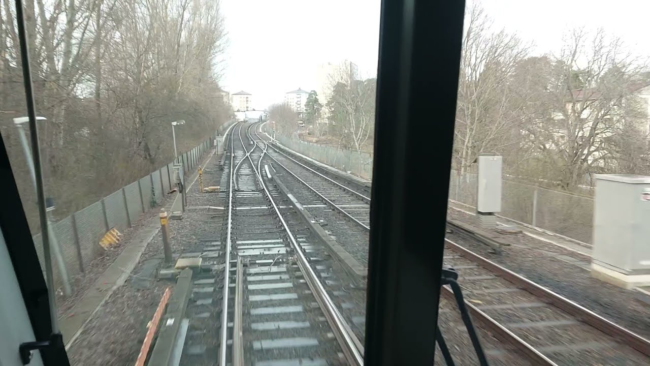 Stockholms tunnelbana: Bagarmossen - K&auml;rrtorp / Stockholm metro: Bagarmossen - K&auml;rrtorp