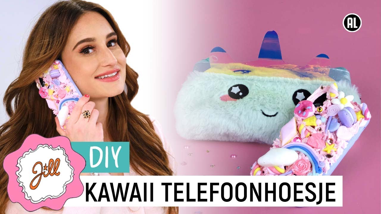Kawaii telefoonhoesje - DIY | Jill
