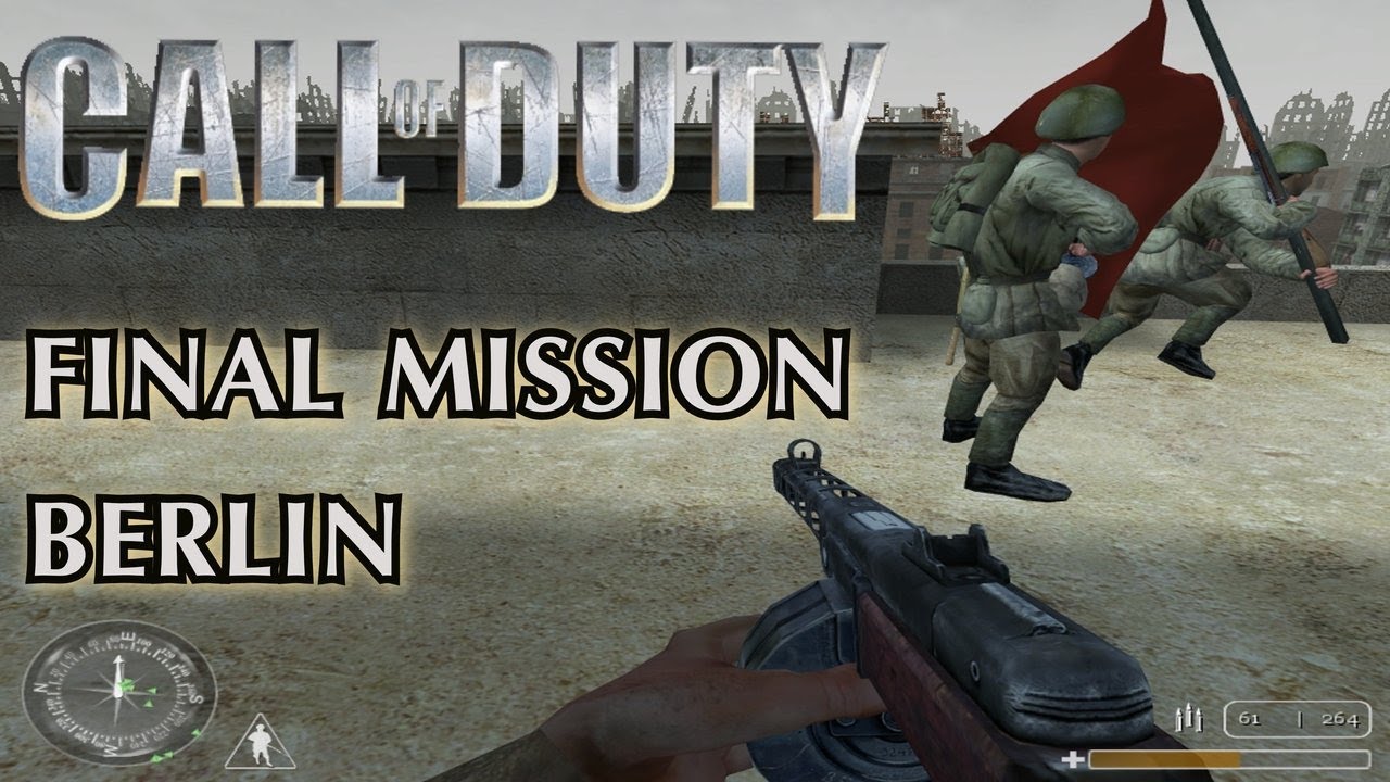 Call of Duty - Final Mission & Credits - Berlin (Soviet Campaign)