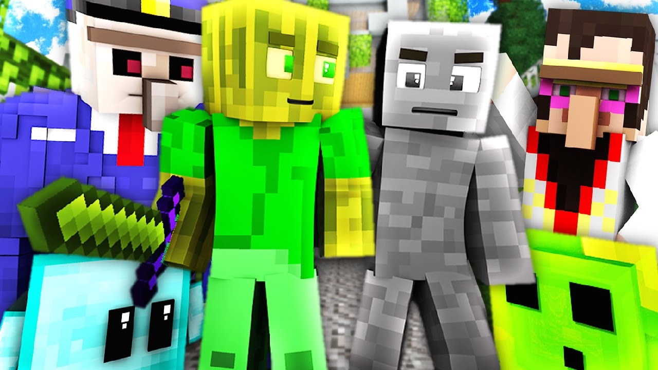 CAMO BATTLE in UTOPIA?! - Minecraft CAMO BATTLE