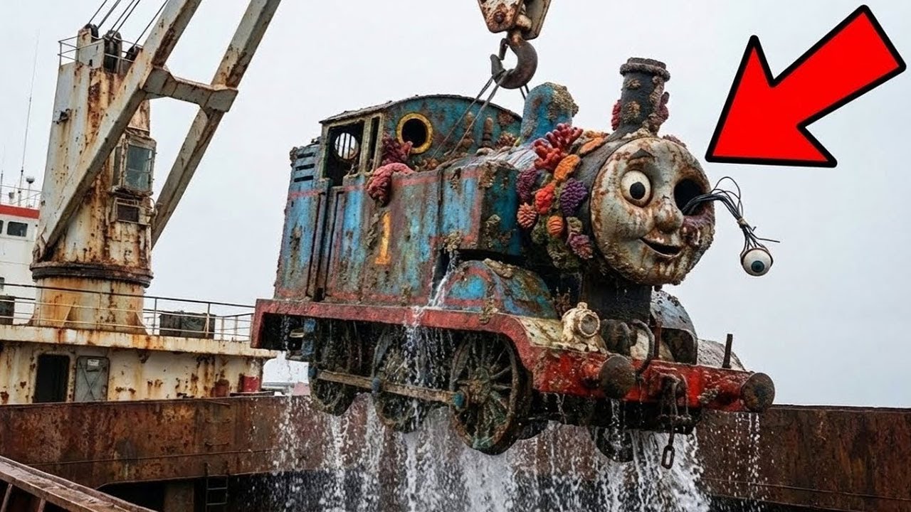 Forgotten Deep in the Woods – ASMR Restoring James the Red Engine