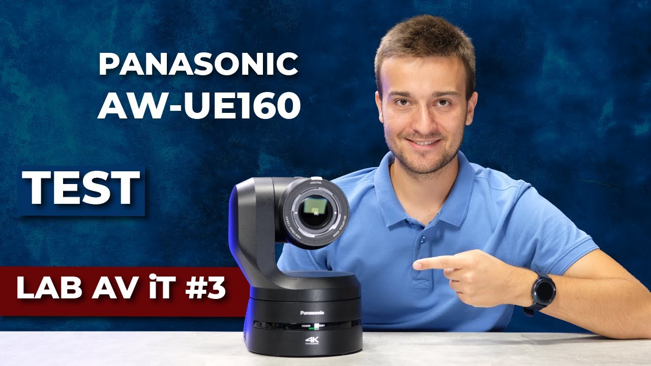 Jak działa nowa kamera 4K PTZ? Test Panasonic PTZ AW-UE160 | LAB AV iT #3