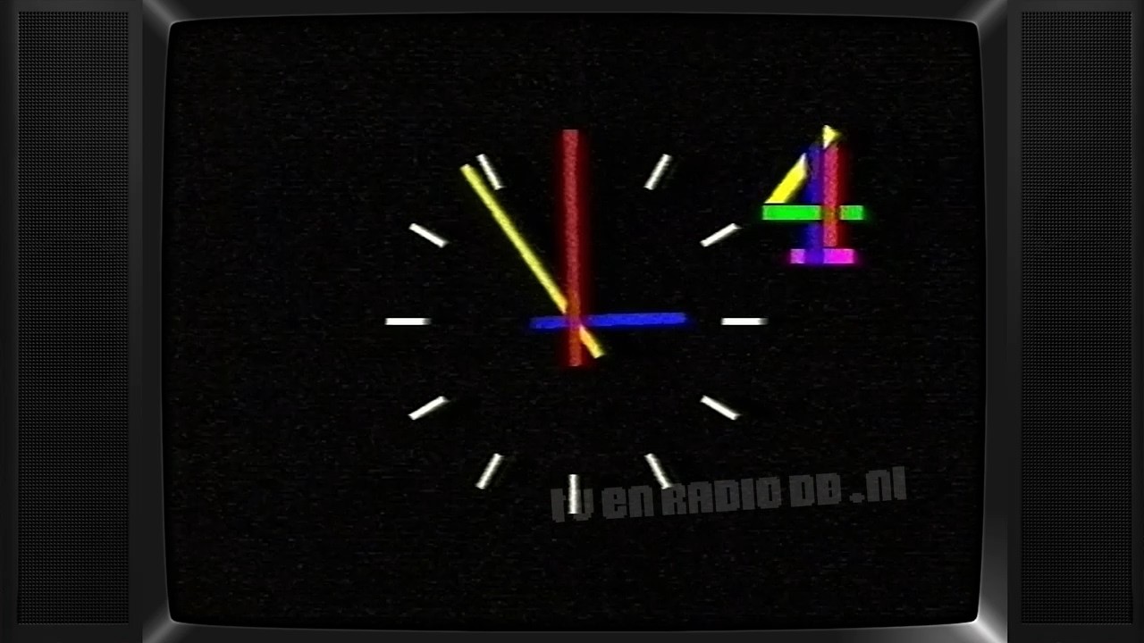 TV: Channel 4 - Promo's, Klok, Closedown, Testbeeld (19910127) | United Kingdom Television | UK