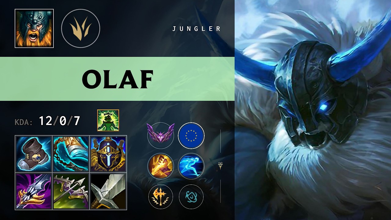 Olaf Jungle vs Viego - EUW Master Patch 26.11