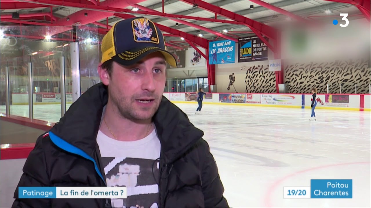À Poitiers, Brian Joubert et Véronique Guyon réagissent à la démission de Didier Gailhaguet