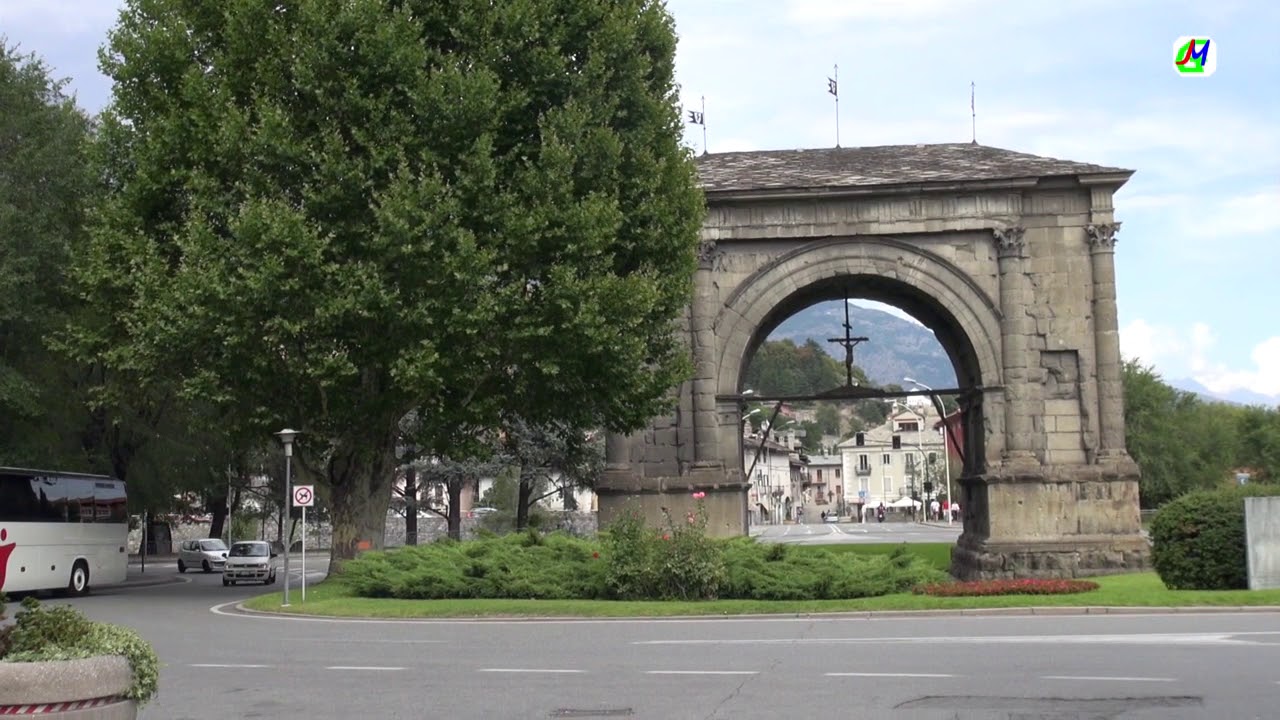 Visite de la ville d'Aoste