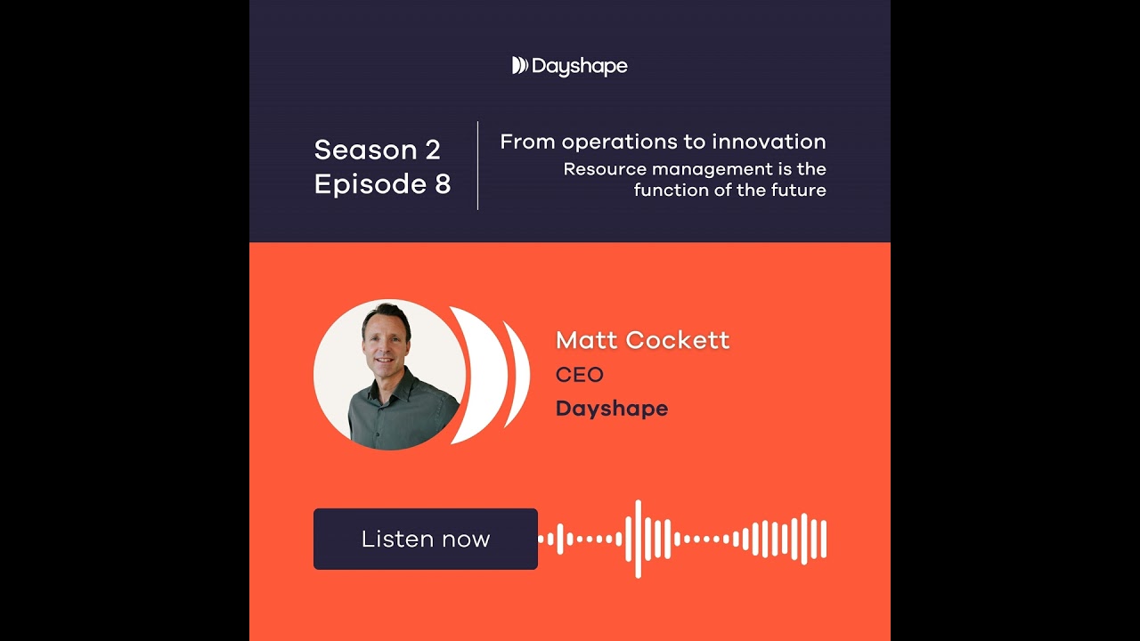 From operations to innovation: Resource management is the function of the future