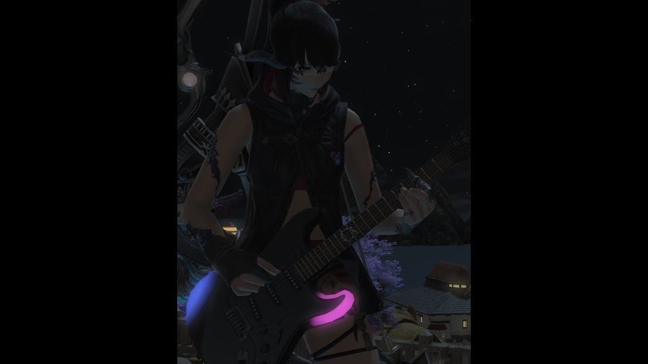 FFXIV Guitar performance