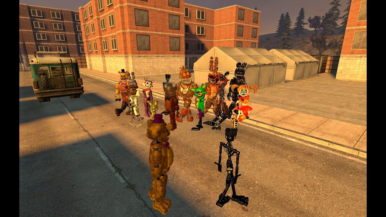 gmod fnaf | hacked: episode 2 | base