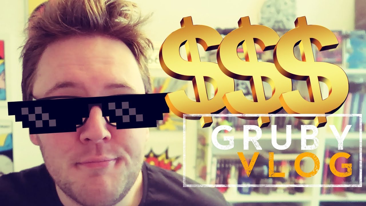 ILE ZARABIAM NA YOUTUBE?! [GRUBY VLOG]