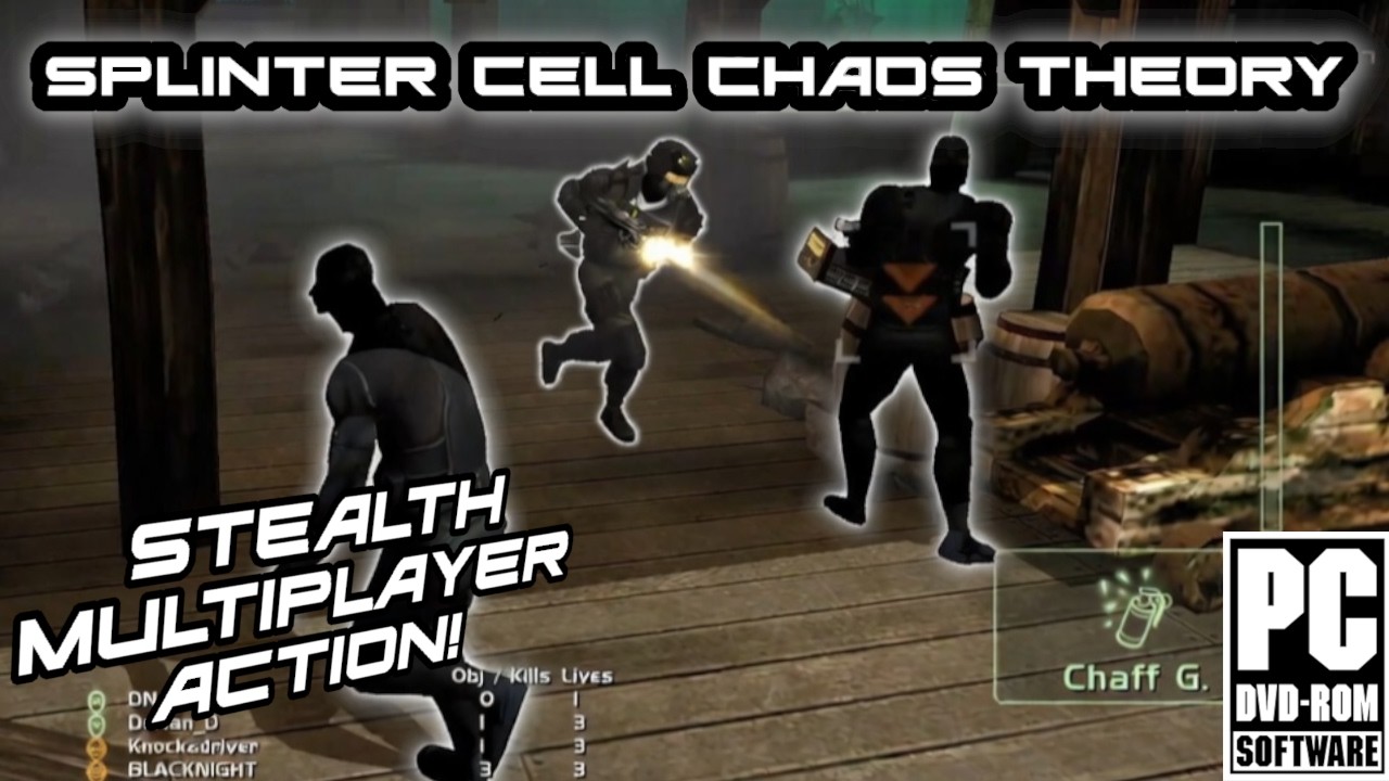 Splinter Cell Chaos Theory: Spies vs. Mercs Multiplayer Showdown on PC in 2026