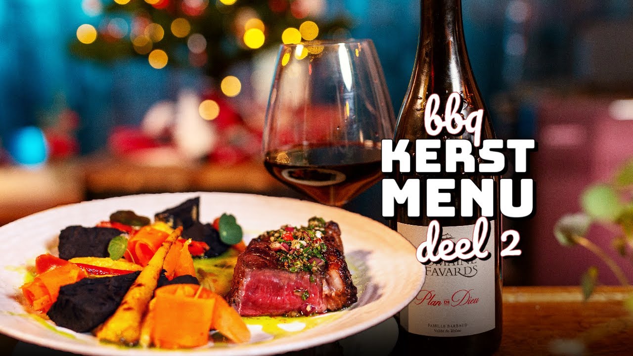Kerstmenu 2024 deel 2 | Picanha steak met eetbaar houtskool!