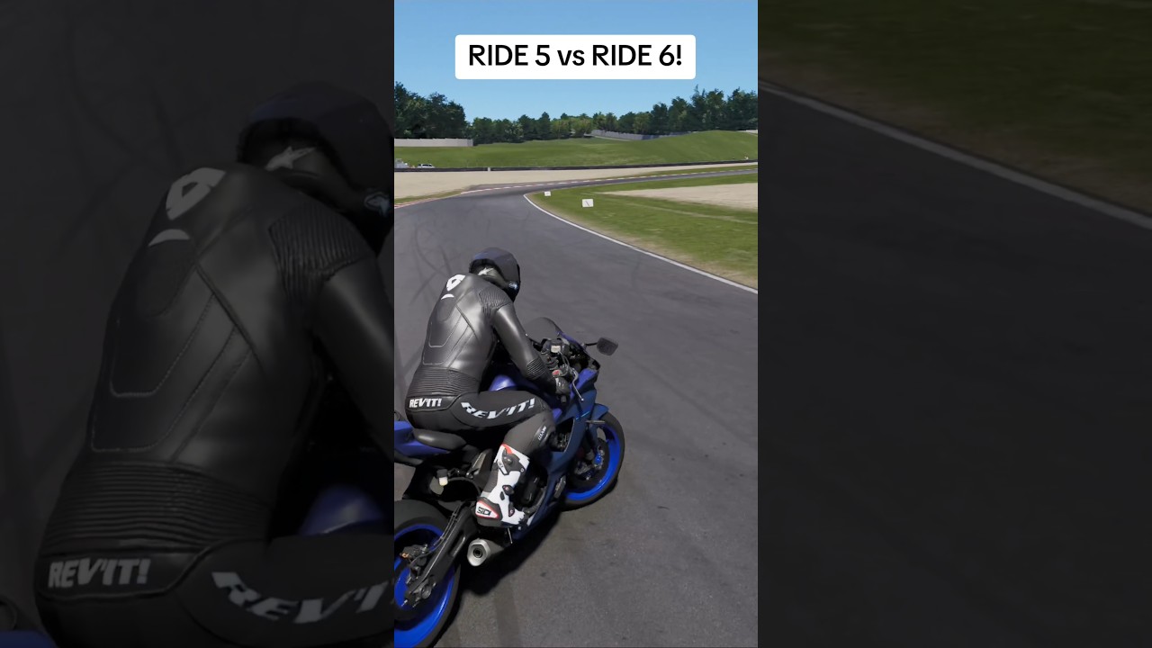RIDE 5 vs RIDE 6 | RIDE 5 still better? #gaming #ride #ride6