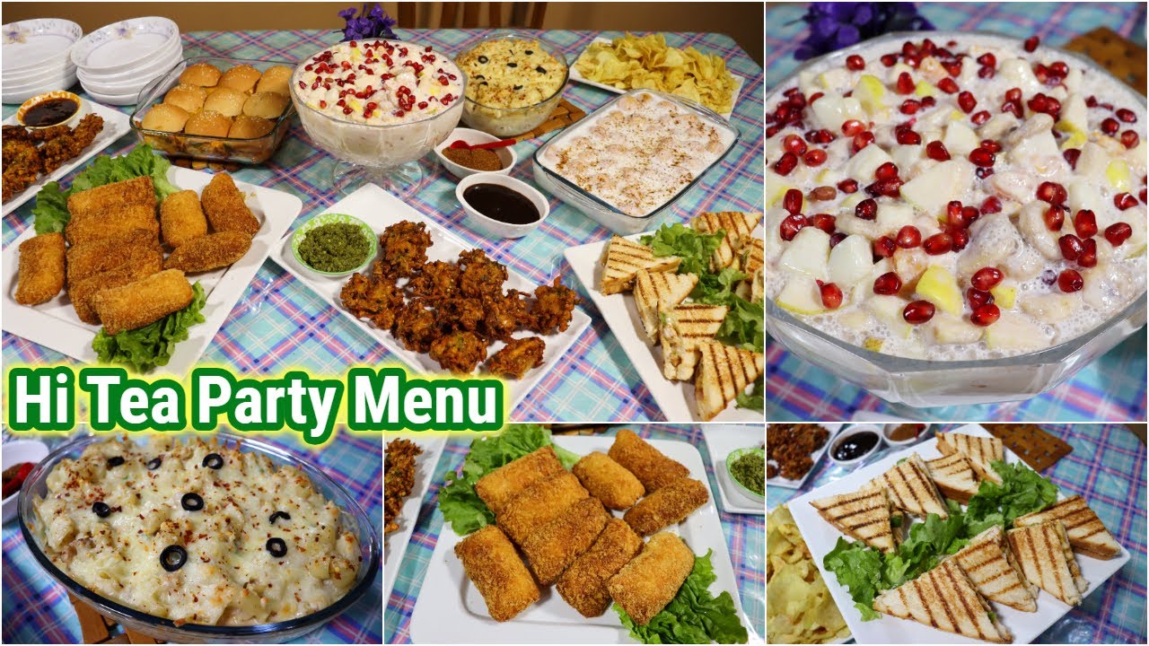Ramadan 2025 Iftar Party Ideas/Eid Hi Tea Party Menu Recipes By Tasty Food With Maria