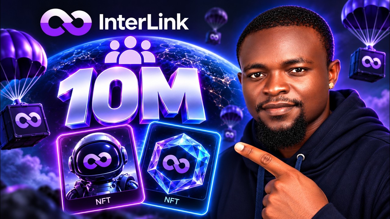 InterLink достигла отметки в 10 миллионов пользователей 🎉 Как получить 2 NFT