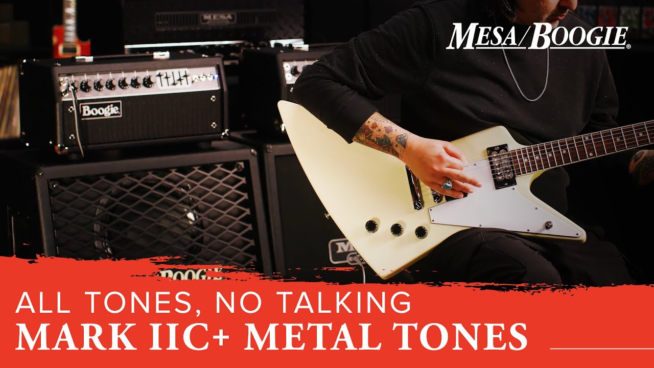 MESA/Boogie&reg; Mark IIC+ (D Standard) metal tones with a Gibson 70s Explorer