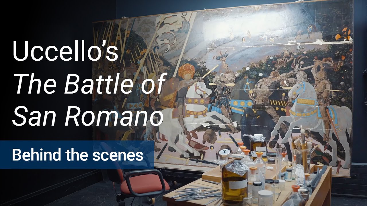 How do we clean a 600-year-old painting? | Uccello's Battle of San Romano | Part 1