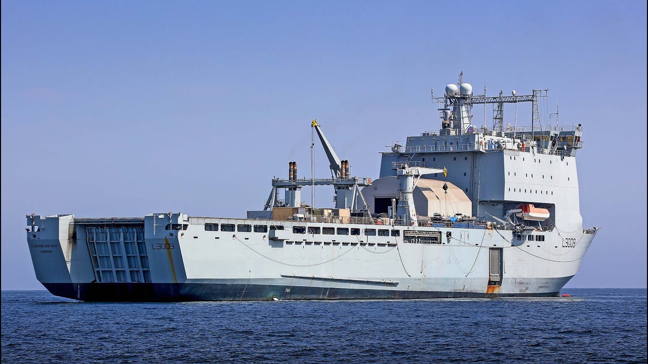 RFA Cardigan Bay - 4 years deployed in the Gulf as the Afloat Forward Support Base.