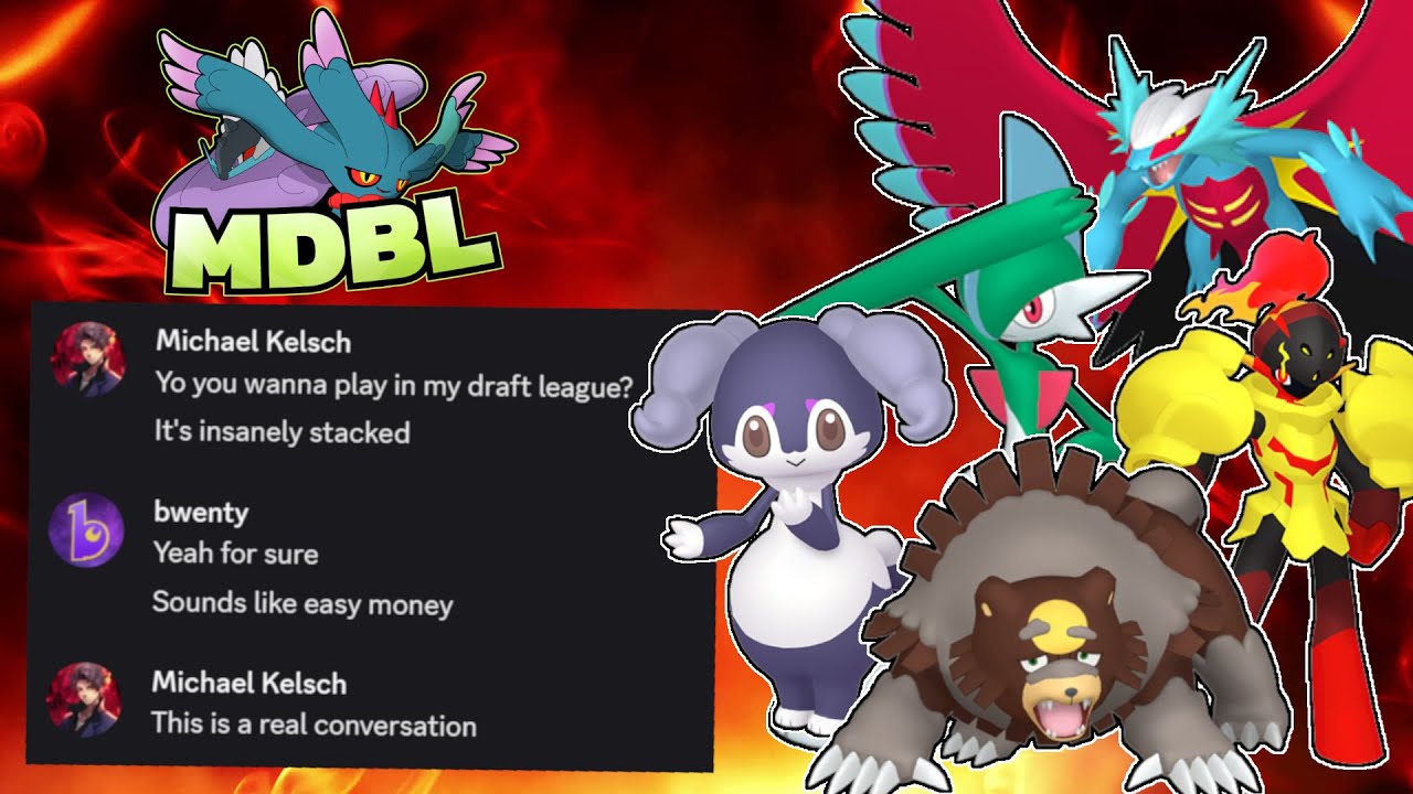 I got invited to the hardest VGC draft league ever! (And I cooked)