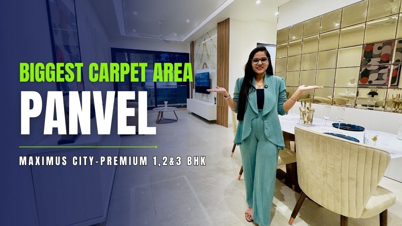 Maximus City Panvel 3 BHK Sample Flat Tour | New Launch Near Navi Mumbai Airport