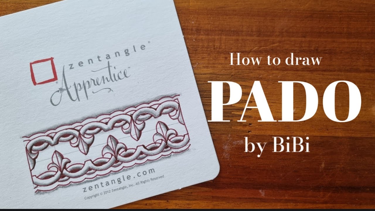 How to draw 'PADO' by BiBi/Apprentice White Paper