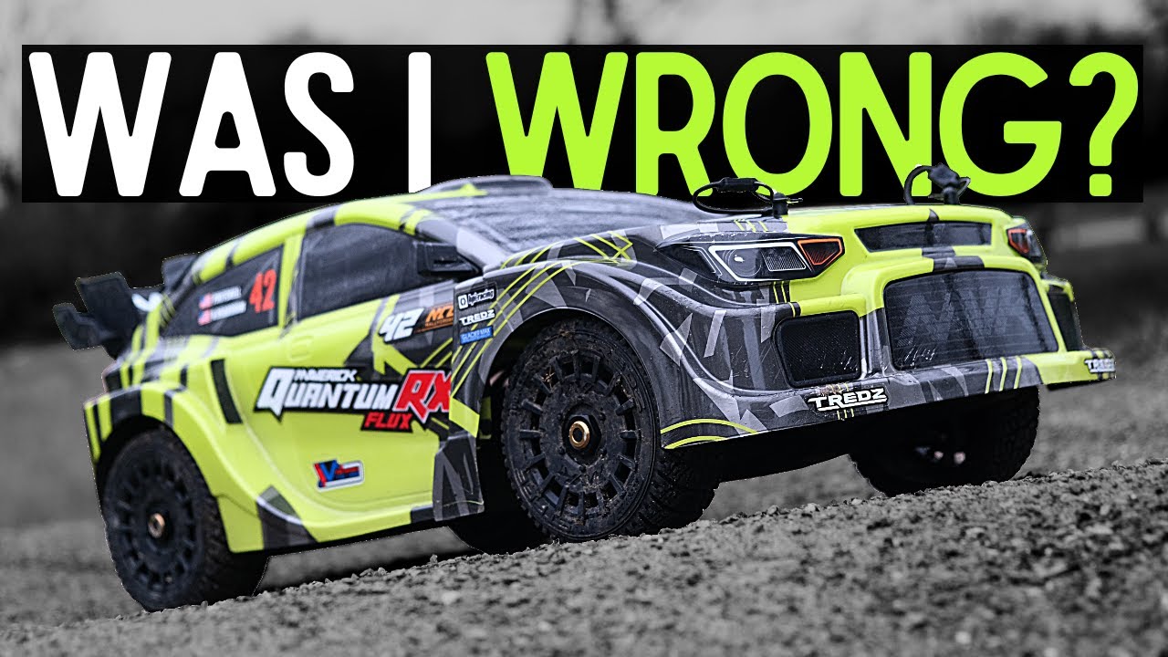 I Was Wrong about this CHEAP 1/8 RC Rally Car?  - Quantum RX Flux