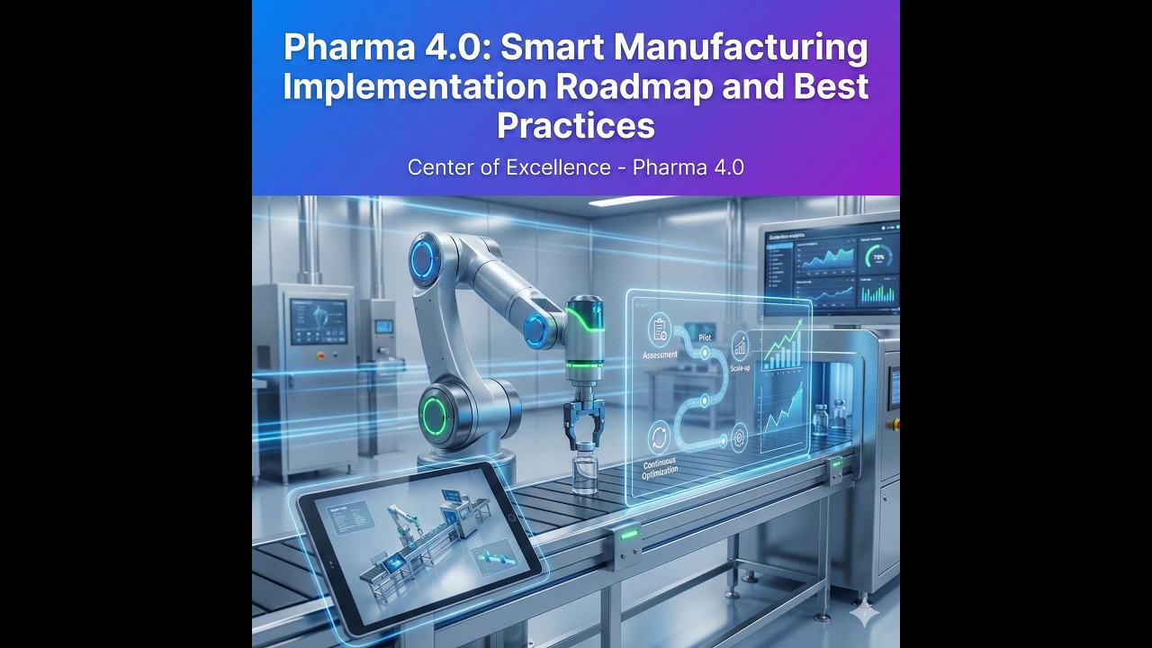 Pharma 4.0: Smart Manufacturing Implementation Roadmap and Best Practices