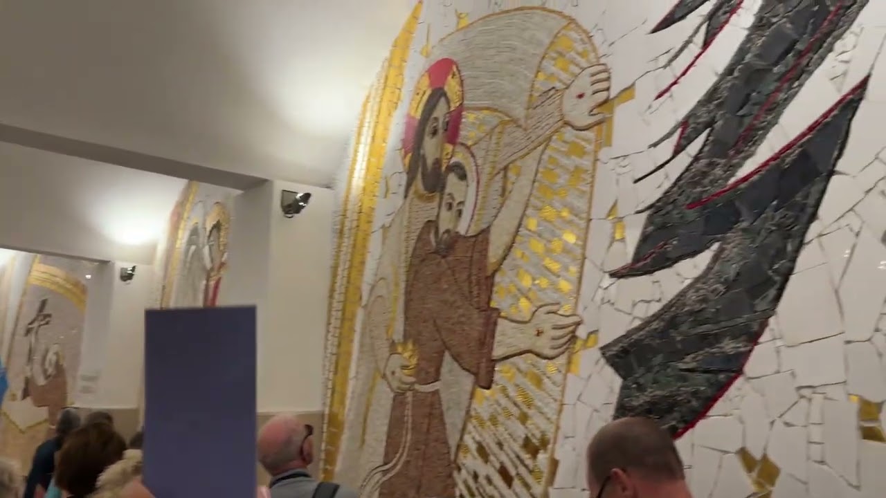 Deacon Harold on Pilgrimage in Italy! Church Mosaics, San Giovanni Rotondo (26 October 2025).