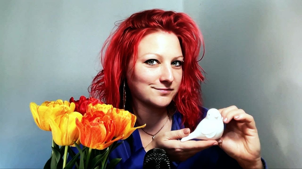 Magyar ASMR 🕊️ Fahangok, suttogás, művészet és egy kis tavasz 🌷