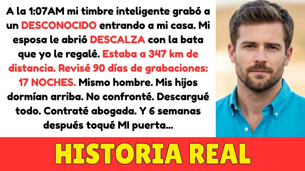 Mi Timbre Inteligente Me Envió Una Alerta a la 1AM — La Cara No Era La Mía