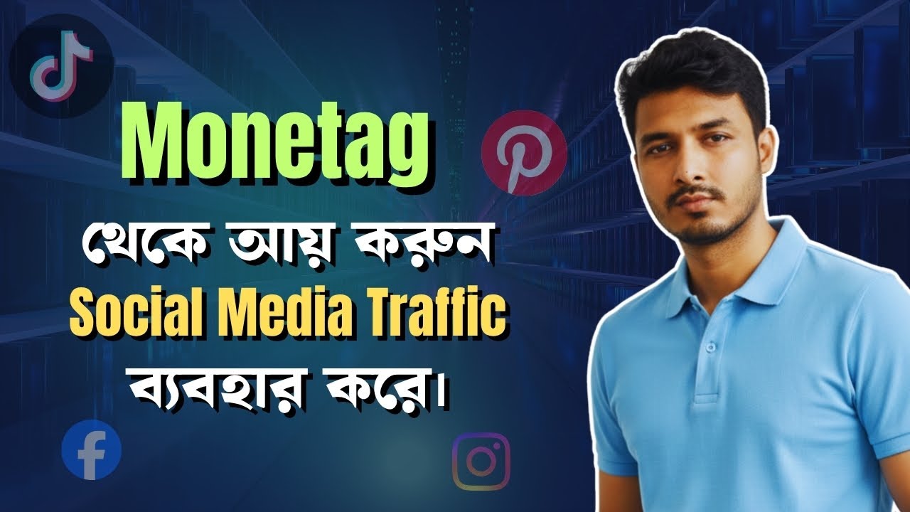 Social Media Traffic ব্যবহার করে কিভাবে Monetag থেকে ইনকাম করবেন | Secret Strategy Revealed!