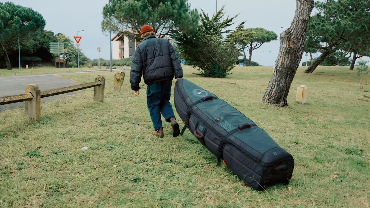 What’s in the CI Bag: Charly Quivront's 6'6 Traveler Wheeled Quad
