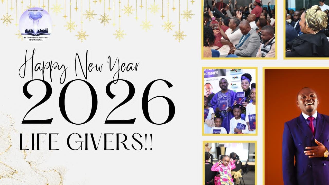 THIS IS YOUR HOME: LIFE GIVING FAITH MINISTRIES INTERNATIONAL CHURCH | PASTOR MOSES KYENDA