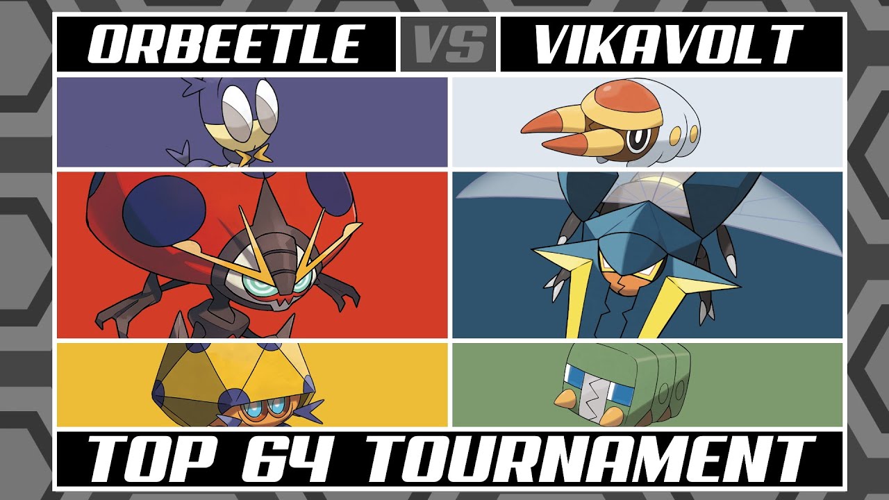 ORBEETLE vs VIKAVOLT | Top 64 Pokémon Tournament: Battle #16 | Alola-Galar Division [Last 64]