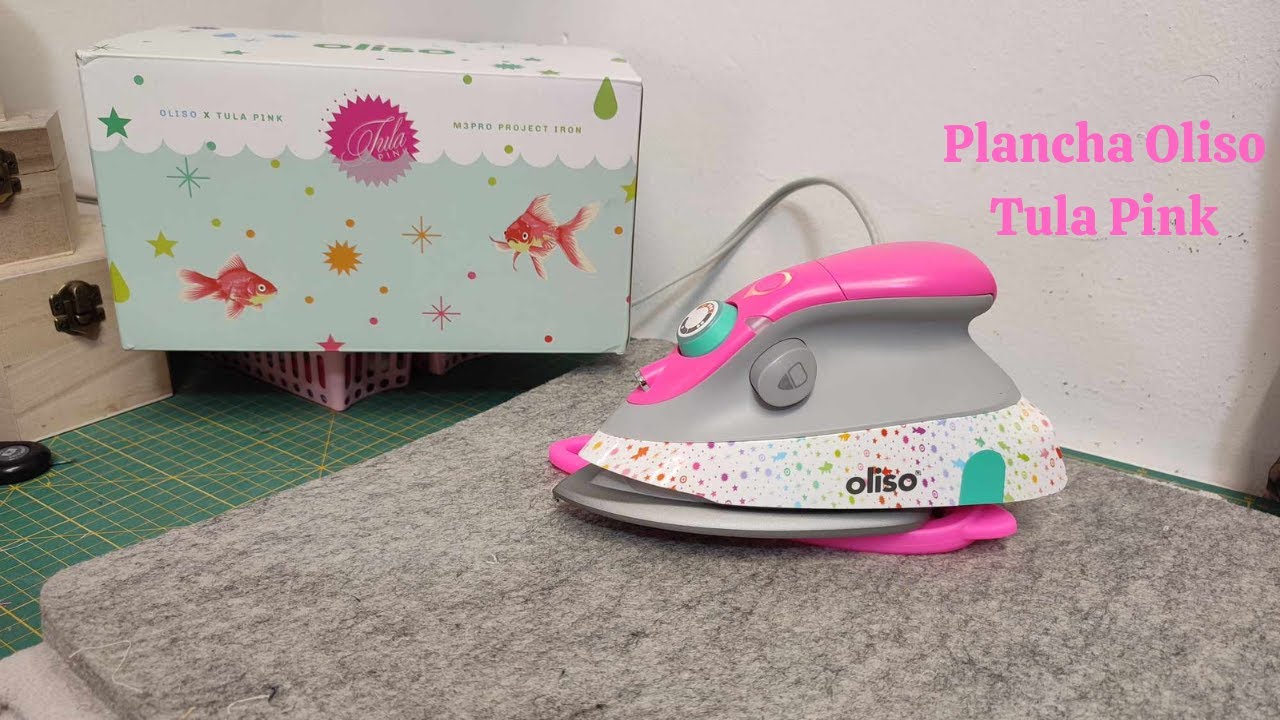 Reseña Plancha Oliso edición especial Tula Pink #patchwork #artesanal