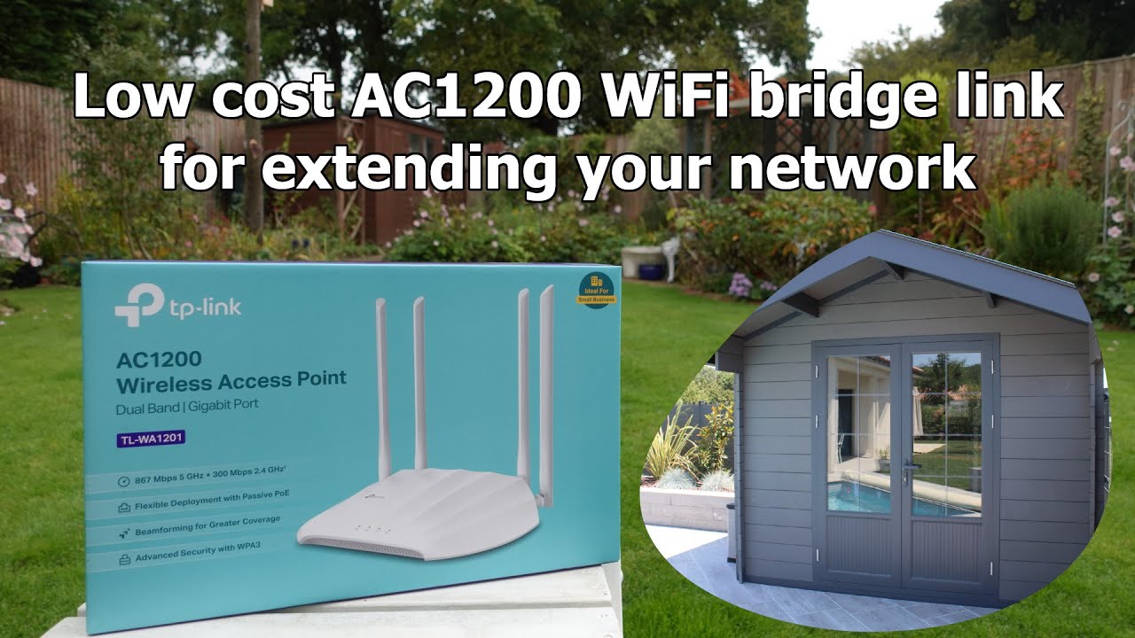 Недорогое подключение AC1200 WiFi-моста с помощью TP-Link TL-WA1201
