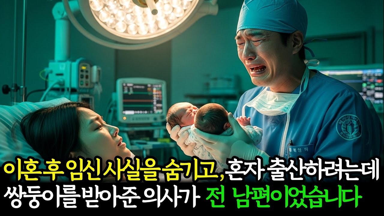 이혼 후 임신 사실을 숨기고 혼자 출산하려 했는데, 수술실에서 쌍둥이 아이를 받아준 의사가 전 남편이었습니다  l 시니어사연 l 재회사연 l 오디오북