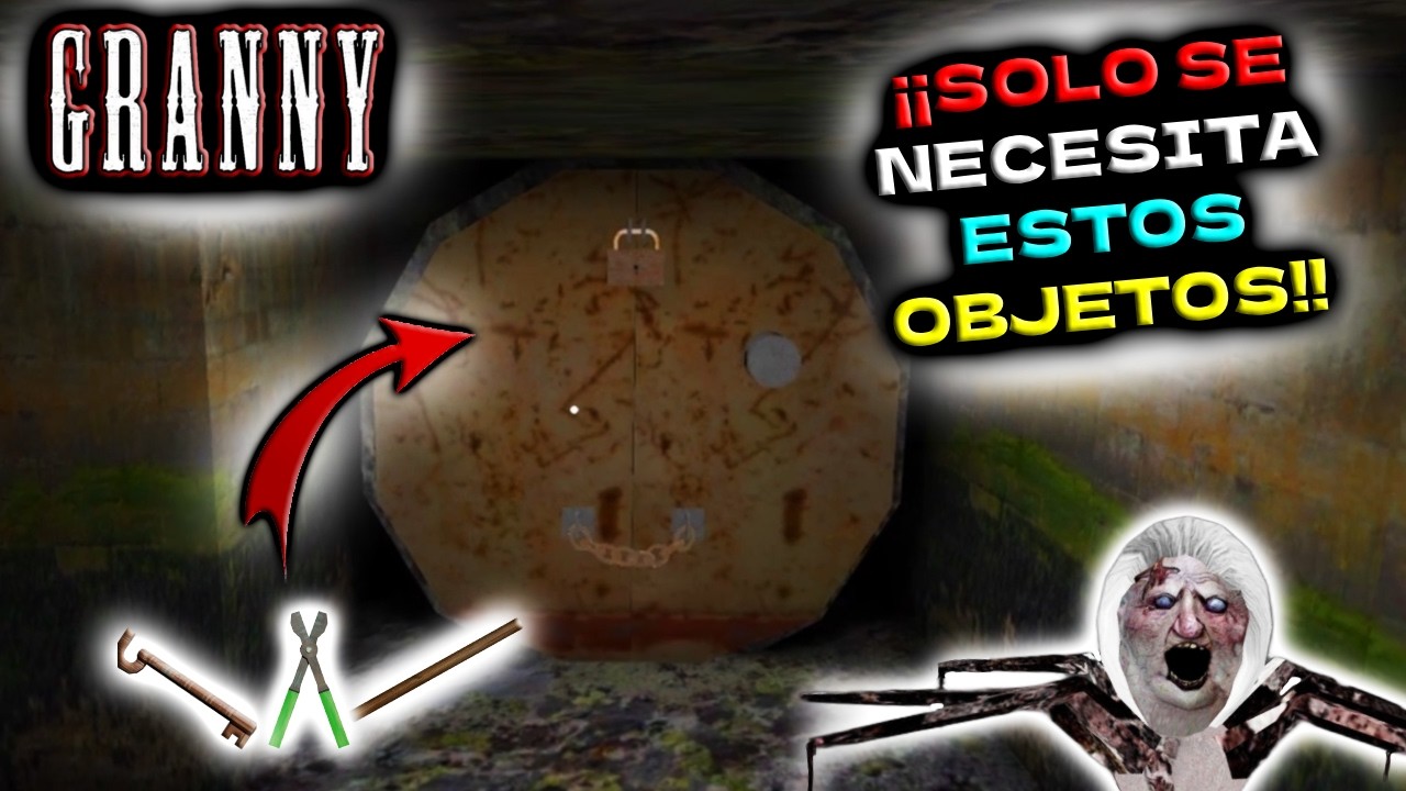 No era Parte del Plan pero Logré Escapar por el Sótano de la Araña!! 😱😱 GRANNY
