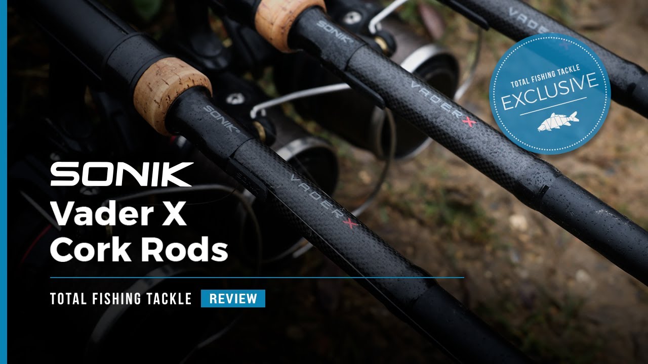 EXCLUSIVE | Sonik Vader X Cork Rods