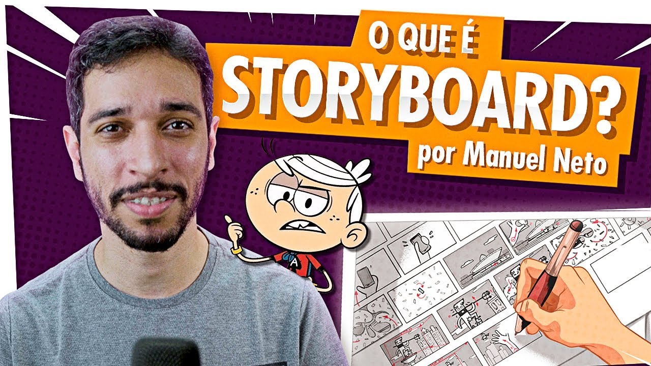O QUE É STORYBOARD, ANIMATIC E MOODBOARD? by Manuel Neto!