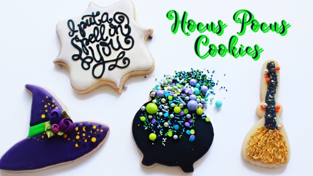 Hocus Pocus Halloween Cookies