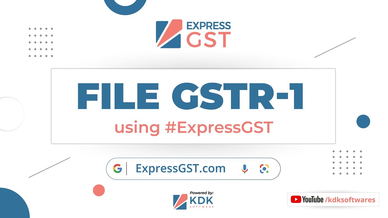 File GSTR1 using #ExpressGST